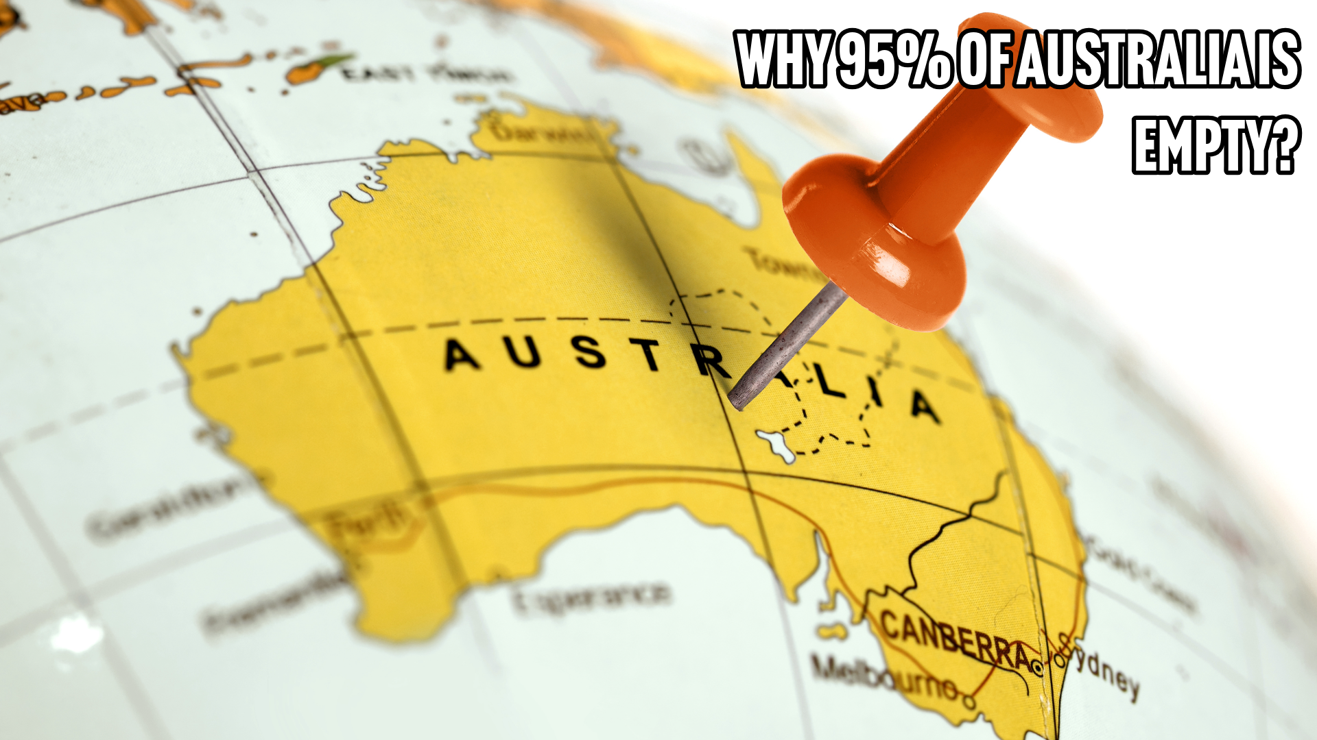 Why 95% of Australia is Empty